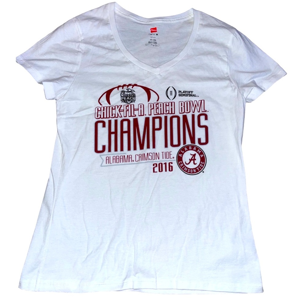 NWOT. HANES women’s size small Alabama Crimson Tide Champions 2016